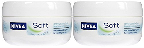 Nivea Soft Body Creme soin hydratant corps et visage lot de 2 pots