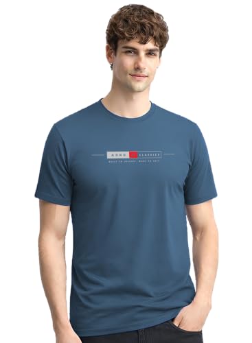 ADRO Mens Summer T-Shirt | Classic Heritage Printed Cotton Tshirt...