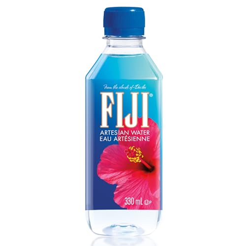 Fiji Water Fidschianisch Natürlich Artesisch Wasser, Mundgefühl und Sein Einzigartiges Mineralisches Profil, 24 x 500 ml