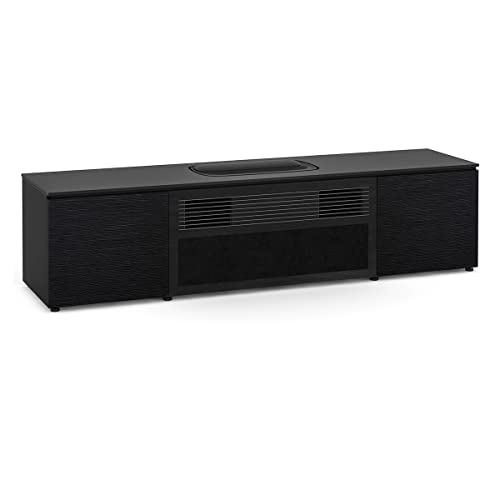 Salamander Designs Chicago 245 UST Projector Integrated Cabinet for Hisense L9G Projector (Black Oak)
