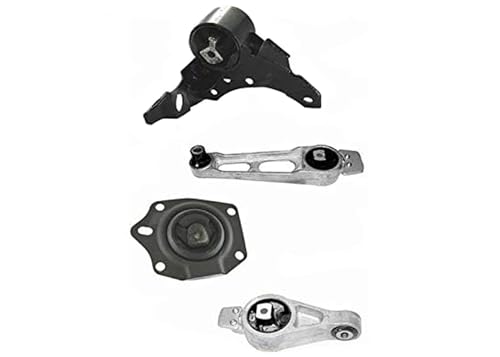 Engine & Transmission Mount Set Replacement Part For 03-05 Dodge Neon 2.0L Automatic Transmission
