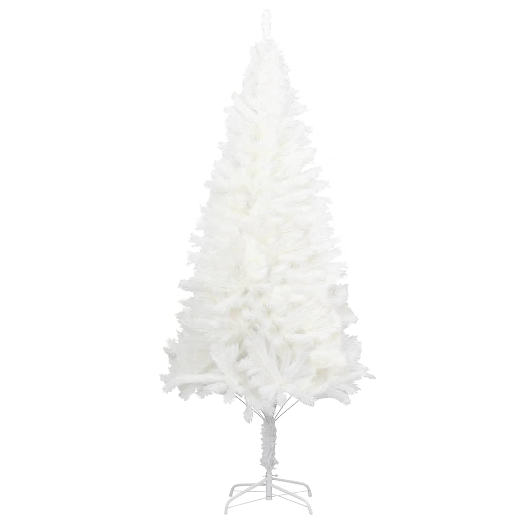 Sztuczna choinka bożonarodzeniowa (szybka wysyłka) sztuczna choinka prawdziwe igły białe 240 cm