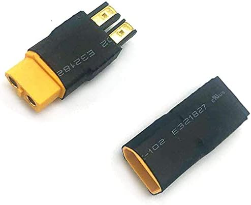 FLY RC 3Pair RC LiPo Battery Connector Adapter Compatible with Traxxas Plug Battery to XT60 Male Female Connectors ESC Charger - Image 4