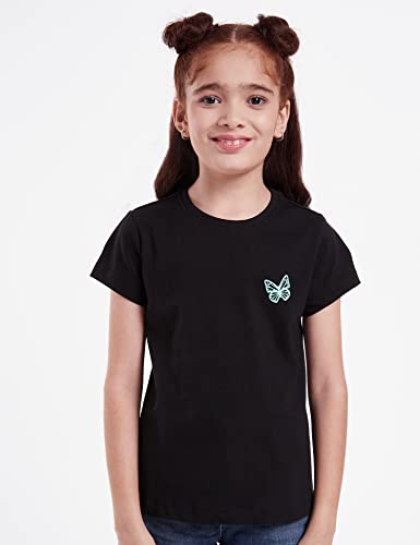 Image of Amazon Brand - Jam & Honey Girl's Regular Fit T-Shirt