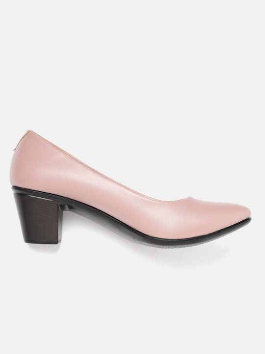 Image of ELLE Women Slip-On Pumps with Block Heel