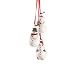 Produktbild Villeroy und Boch MyChristmas Tree Baumschmuck "Schneemann-Trio", Porzellan, Weiß/Rot