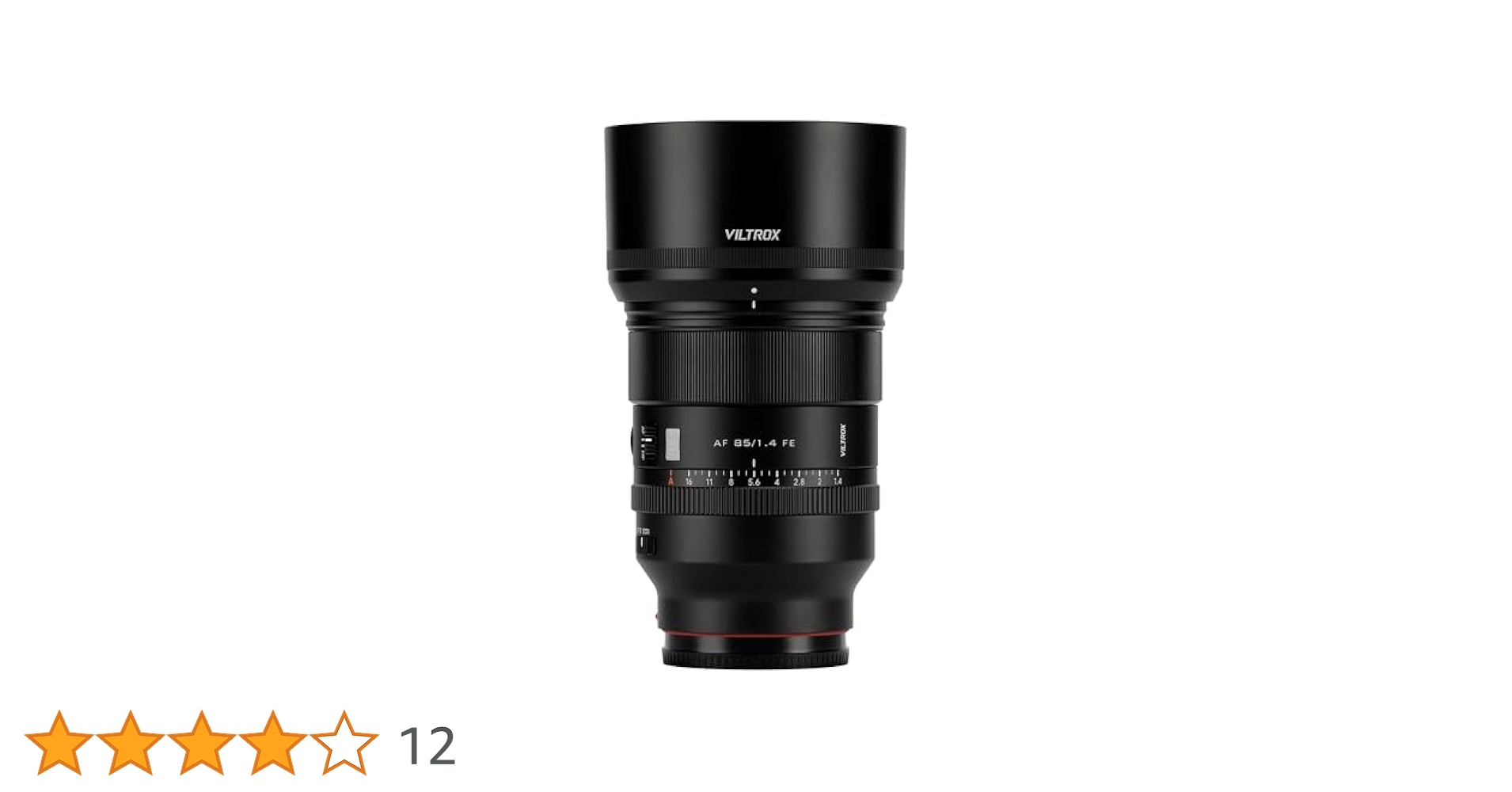 VILTROX 85mm f1.4 Pro FE Lens, AF 85mm f/1.4 FE for Sony E