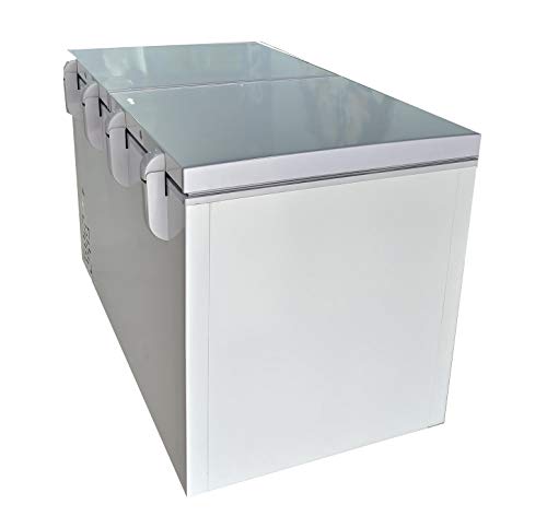 Image of Voltas 400 Litre Combo Freezer CB FC HT 400 SD PCM (Freezer + Cooler) Double Door Hard Top
