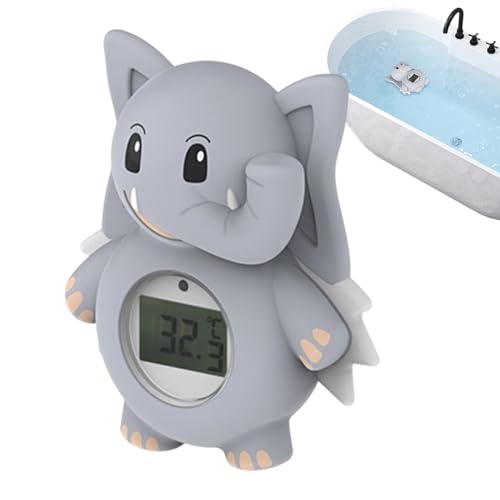 Thermomètre bain bébé éléphant avec compteur intelligent température douche enfant