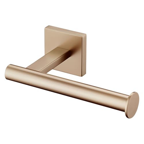 KOKOSIRI Toilet Paper Holder Toilet Roll Holders Hold Mega Rolls Kitchen Bathroom Tissue Paper Dispenser Champagne Bronze Stainless Steel B2008CPG