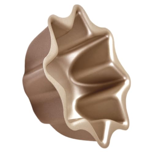 FUNNETOYU Molde para Tartaletas de Huevo Octogonal al Antiadherente Resistente para Horno para Repostería y Cupcakes Molde para Hornear Tartas y Postres