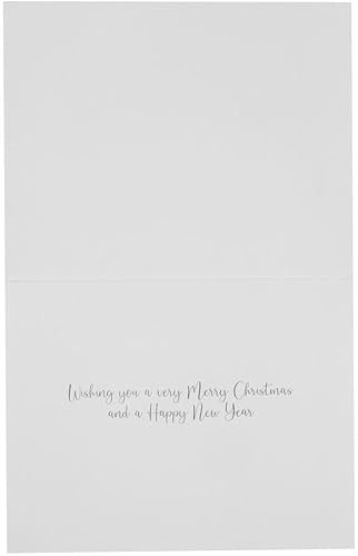 Miniatura 4 de NIQUEA.D Juego de tarjetas de Navidad en caja, animales de Papá Noel y bosque, incluye un sobre de sentimiento festivo y a juego, juego de 10