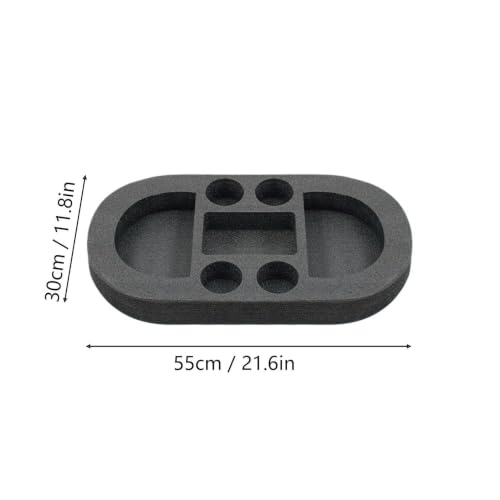 Mesa flotante de piscina bandeja de comida grande para lago 7