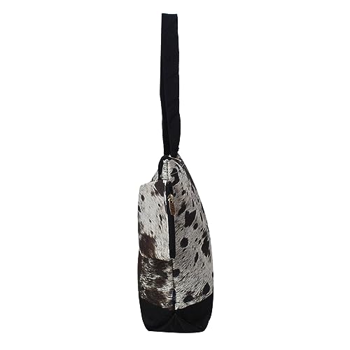 Image of NGIL Medium Top Zipper Closure Canvas Tote Bag with Attached Matching Coin Purse For Moms and Nurses