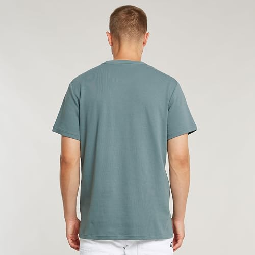 G-Star Herren Nifous T-Shirt, Grau (Bolt Grey D24449-C812-1466), M – Ansicht 2