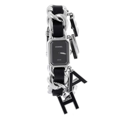 Pre-Loved Premiere Wanted De Chanel Quartz Watch Stainless Steel and Leather 153