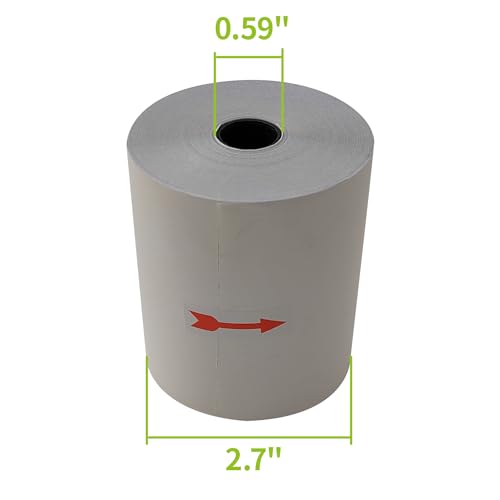 VIECAM (32 Rolls) 2-Ply Carbonless 3" x 95' White/Yellow Receipt Paper for Restaurants & POS Cash Registers | Compatible with Star Micronics SP700, SP2000, UP389, Omni 480, TMU 220, TMU 250, and More by Viecam - Image 3