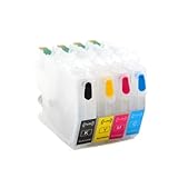 PHOVYAFI LC3211 LC3213 RIMBIICA ALLA CARTUGGIA DI INCOLLA CON CHIP compatibile per MFC-J890 MFC-J895 DCP-J772 DCP-J774 MFC-J572 MFC-J491 MFC-J497 Modelli di stampante