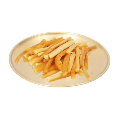 Set de 40 platos cargadores redondos dorados 13 pulgadas miniatura 1