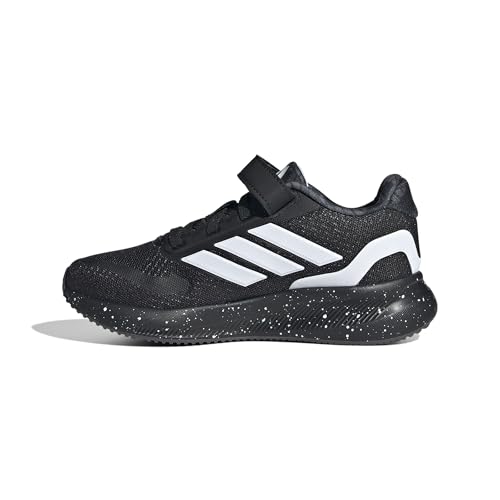 Image of adidas Kids' Marvel Run Falcon 5 Elastic Lace & Strap Shoe