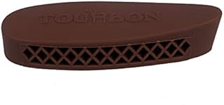 TOURBON Hunting Shooting Grind-to- fit Recoil Pad - Brown