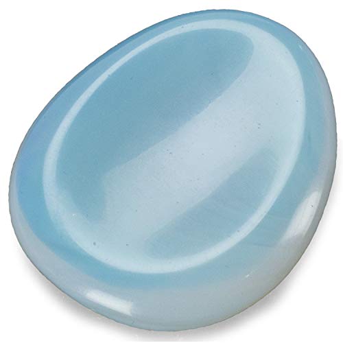 KALIFANO Moonstone Opalite Worry Stone...