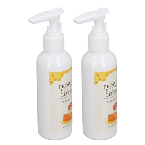 Gel de Ducha Honey Propolis, Hidratante, Elimina Olores, 100 Ml X 2, para Hombres y Mujeres