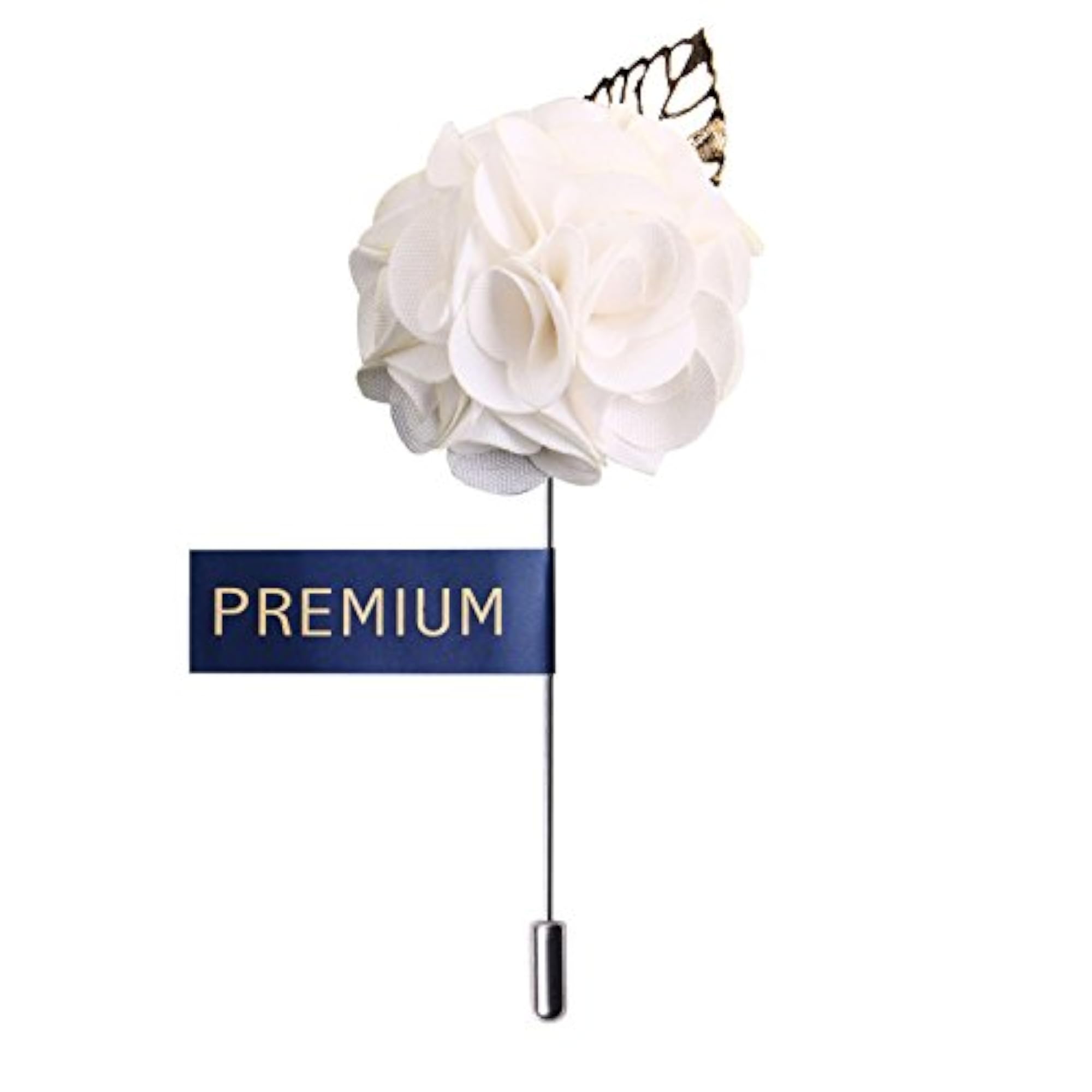 Floral Brooch for Elegant Styling, Cotton Design