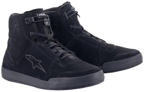 Chaussures de moto Alpinestars Chrome noir baskets protection route taille 8