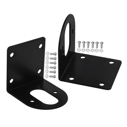 Hemobllo 550/545/540 Dc Motor Bracket l Shape Coupling Holder for Rc Car Robot Motors Quick Mounting