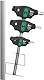 Wera 05023453001 454/7 HF Set 2, Quergriff-Schraubendreher-Satz, 7-teilig Schwarz Hex-Plus - metrisch