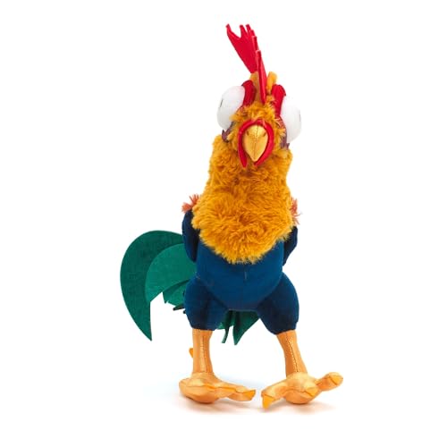 Disney Store Official Hei Hei Small Soft Toy, Moana, Colourful Chicken Teddy, with Fluffy Feathers and Shiny Feet - Image 3