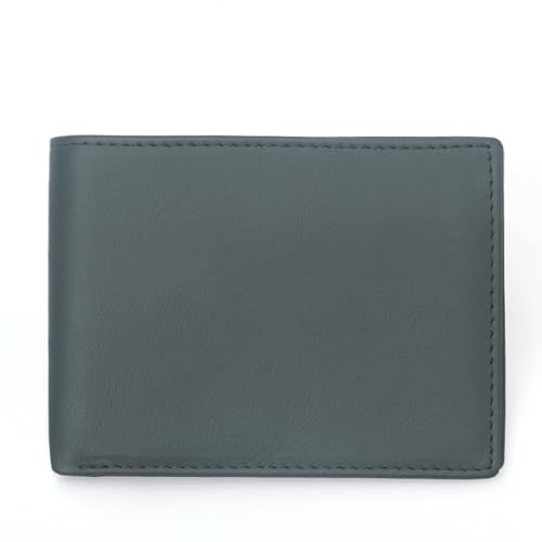 Wallet Zipper Multi-slot Top Layer Cowhide Short Money Clip Wallet Card Bag