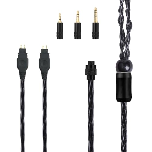 4.4mm �o�����X�I�X���⃁�b�L�R�[�h HD580 HD650 HD600 HD58X �w�b�h�t�H���R�[�h 115cm / 45.28in ���y�p