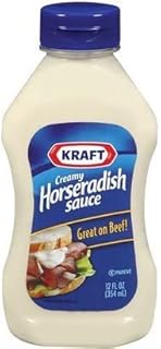 Kraft, Horseradish Sauce, 12oz Squeeze Bottle (Pack of 3)