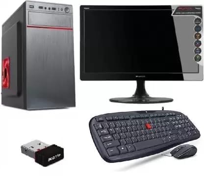 Core i5 Desktop Computer with 19-Inch LED Monitor | i5-650 | 8GB RAM | 256GB SSD | Windows 10 Pro | MS Office Preloaded | Office & Home PC (Black)-image-10