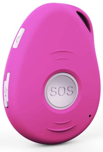 oppla' System with Emergency Call and Remote Control for Elderly with GSM and GPS with Charging Base Fucsia