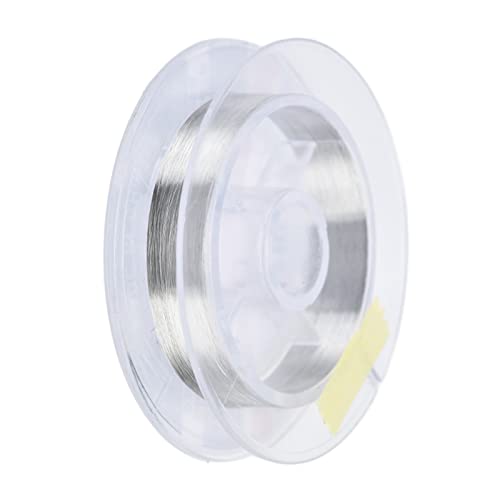 Ultrafeiner Silber-Überbrückungsdraht, Ultrafein, 200 M Länge, 0,009 Mm Durchmesser, Isolierter, Emaillierter Draht, Hochfest, Ultrafeiner, Ultrafeiner Silber-Überbrückungsdraht Für Die Reparatur von