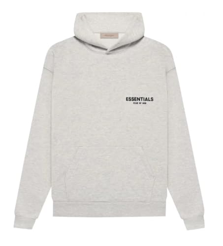 Villeion Styles Essentials - Oversized Hoodie Collection SS22-FW24 (US, Alpha, X-Large, Regular, Regular, Light Oatmeal)
