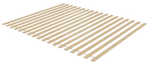Generisch Rollrost aus Birkensperrholz 160 x 200 cm Bett, Rahmen, Schlafen, Komfort, Holz, natürlich, Schlafzimmer
