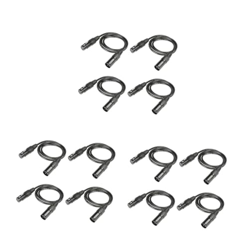 Câble spiralé microphone 3 broches pour éclairage de scène et concerts en configuration compacte