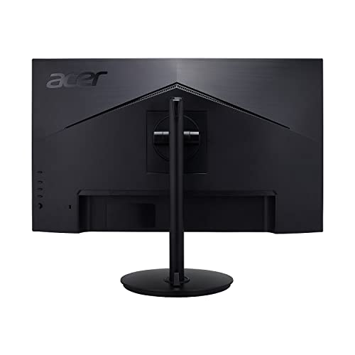 Image of acer CB272 Dbmiprcx 27 inch Full HD (1920 x 1080) IPS Frameless, AMD FreeSync, 1ms VRB, ErgoStand Monitor with Full HD Adjustable Webcam (Display Port, HDMI & VGA Ports),Black