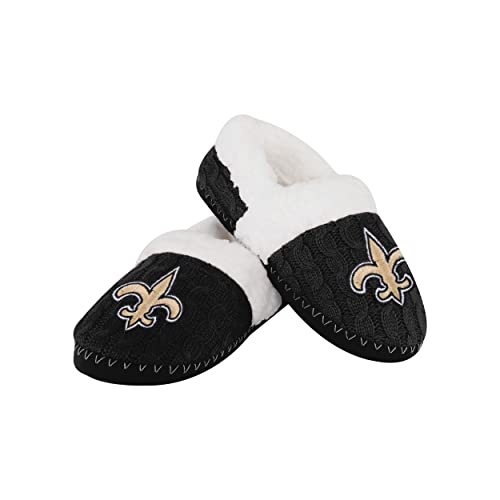 Image of FOCO Womens NFL Team Color Moccasin Slippers