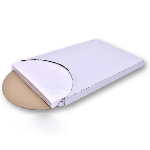Papel de Horno Siliconado Profesional - Precortado 40CMX60CM - Hojas de Papel de Horno Antiadherente Desechable - Ideal para Horno, Freidora de Aire y Microondas