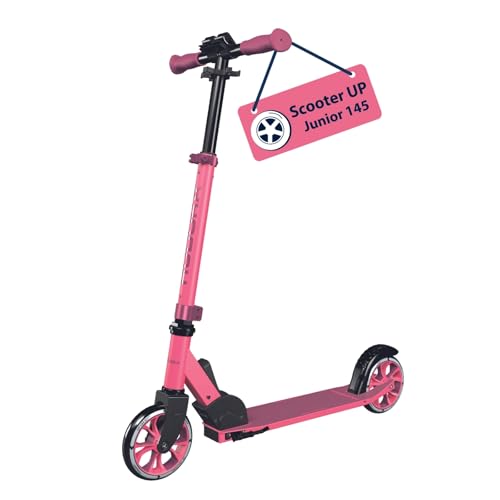 HUDORA Scooter Up 145 Junior - Hochwertiger & sicherer Kinder Roller ab 3...
