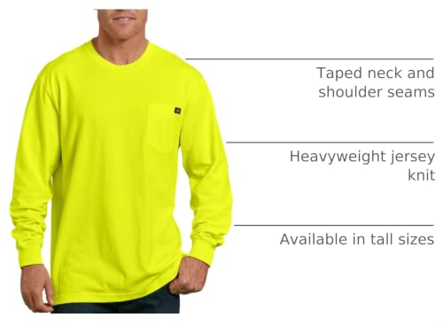 Image of Dickies Men's Big and Tall Long Sleeve Heavyweight Crew Neck