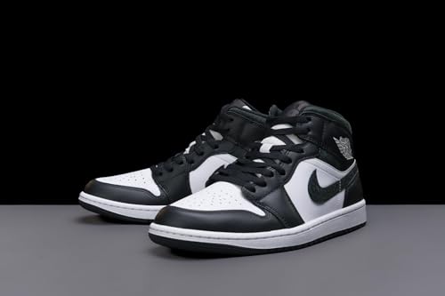 Jordan Men's Air 1 Mid SE Panda Elephant Off Noir/Blk-White-Blk (FB9911 001) - 9.54