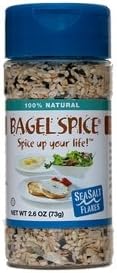 Bagel Spice - With Sea Salt Flakes - Net Wt 2.6 oz