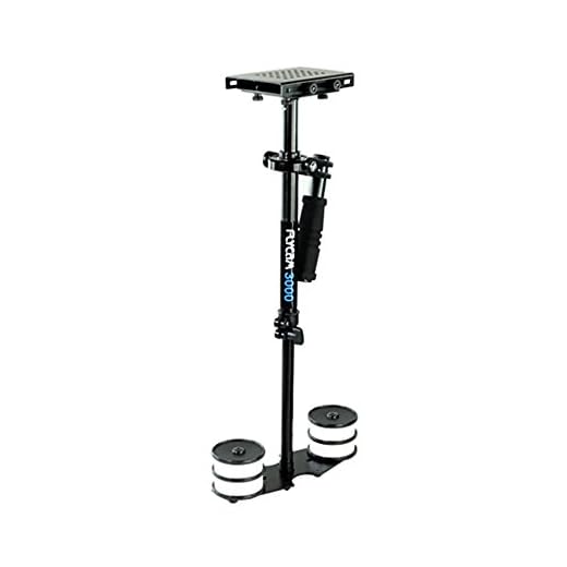 Flycam Steadycam 3000 med medföljande plastadapter för snabbutlösning