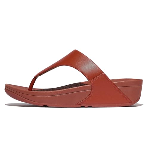 FitFlop Women's Lulu Leather Toe-Post Thong Sandals